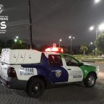 Foto de uma viatura da PMAM