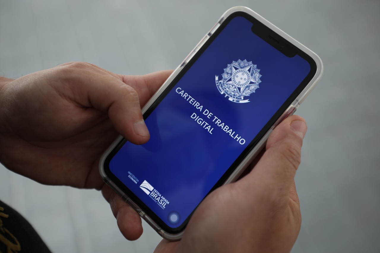 Carteira de Trabalho Digital – Foto: Lucas Silva/Secom