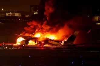 Acidente Aéreo em Tóquio