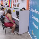 Atendimento do CadÚnico no Amazonas em unidade do CRAS