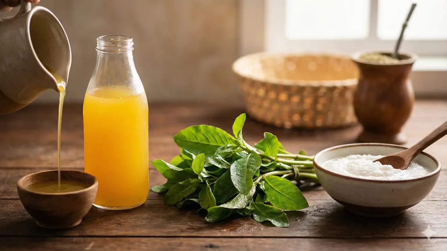 Tucupi, jambu e goma de tapioca ingredientes da culinária amazônica