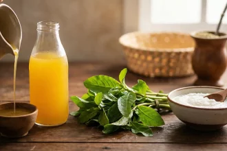 Tucupi, jambu e goma de tapioca ingredientes da culinária amazônica