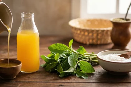 Tucupi, jambu e goma de tapioca ingredientes da culinária amazônica