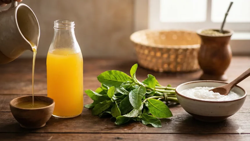 Tucupi, jambu e goma de tapioca ingredientes da culinária amazônica